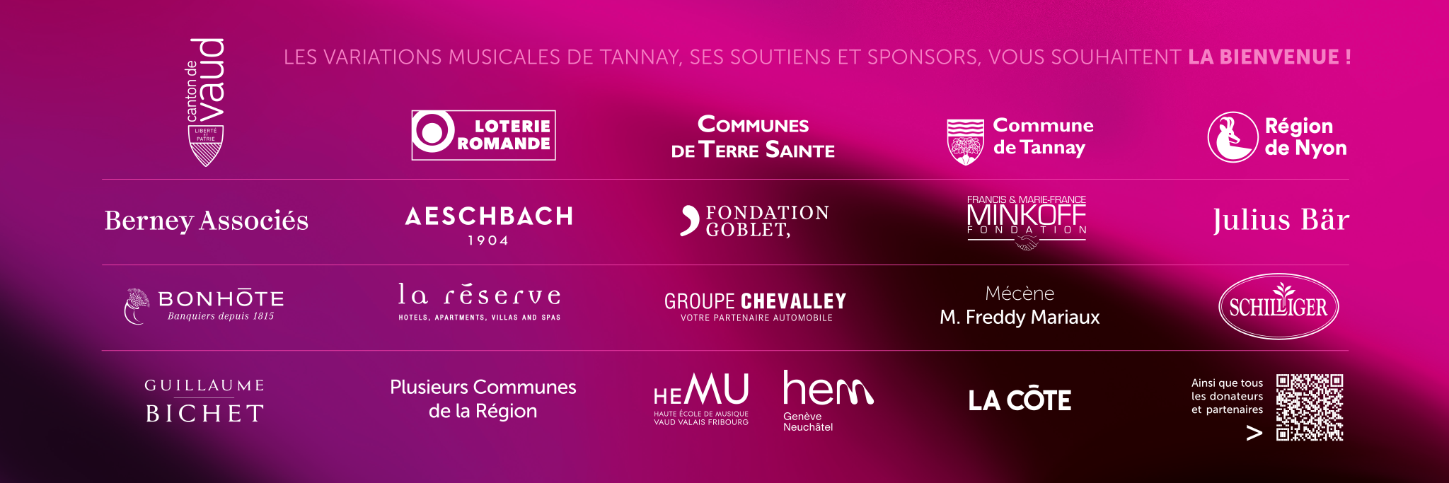 sponsors